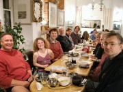 1st November 2008. World Vegan Day Meal, Terrace Arts Café, Seaton. Sixteen EFFA members enjoyed a trip to Seaton on World Vegan Day.