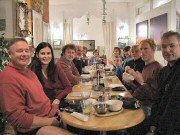 1st November 2008. World Vegan Day Meal, Terrace Arts Café, Seaton. Sixteen EFFA members enjoyed a trip to Seaton on World Vegan Day.