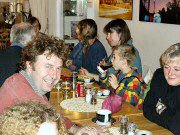 1st November 2008. World Vegan Day Meal, Terrace Arts Café, Seaton. Sixteen EFFA members enjoyed a trip to Seaton on World Vegan Day.