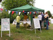 19th August 2006. A great time was had by all at Effa's Living Without Cruelty Summer BBQ and Raffle fundraiser in the grounds of St Sidwell's Centre.