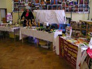 3rd March 2007. EFFA volunteers did us proud on Saturday by baking a fantastic selection of yummy vegan cakes for our Coffee and Cake Fundraiser in Kalendar Hall in Exeter.