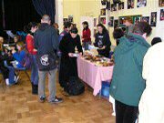 3rd March 2007. EFFA volunteers did us proud on Saturday by baking a fantastic selection of yummy vegan cakes for our Coffee and Cake Fundraiser in Kalendar Hall in Exeter.