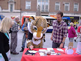 13th August 2011. Collecting signatures from a broad cross-section of the population...