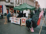 VIVA Christmas Without Cruelty Stall, Exeter.