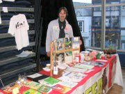 8th December 2007. Animal Aid's Christmas Without Cruelty Fayre, Corn Exchange, Exeter.