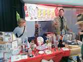 EFFA stall at the South West Christmas Without Cruelty Festival, Exeter, November 2013