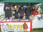 6th September 2008. Exeter Green Fair, Bishop's Palace Garden, Exeter. Once again EFFA held a stall at Exeter's annual Green Fair.