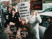 Factory Farming Protest, Exeter.