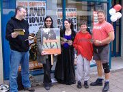 4th April 2009. Grand National Day, Sidwell Street, Exeter. Thanks to everyone who turned out for our demo against the Grand National.