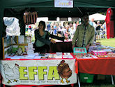 EFFA stall at Exeter Respect Festival, June 2015