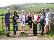 28th & 29th April 2007. (Sat/Sun) A group of EFFA members enjoyed the Dartmoor scenery and the facilities of Sparrowhawks Vegetarian Backpackers Hostel in Moretonhampstead during a trip away.