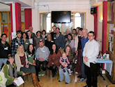Participants and mentors from the Devon Vegan Pledge, 2013