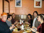 12th December 2008. EFFA Christmas Dinner, Herbies, Exeter.