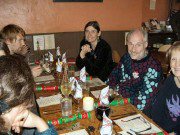 12th December 2008. EFFA Christmas Dinner, Herbies, Exeter.